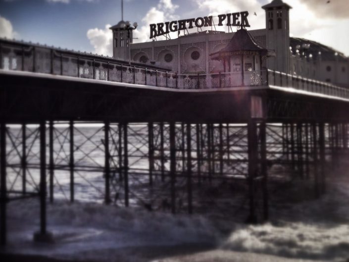 The Famous Brighton Pier by Laurent Reich e1478971955403