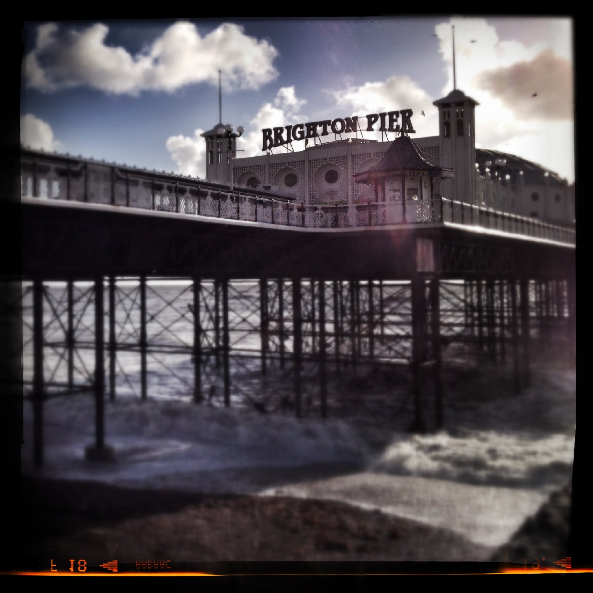 The Famous Brighton Pier by Laurent Reich