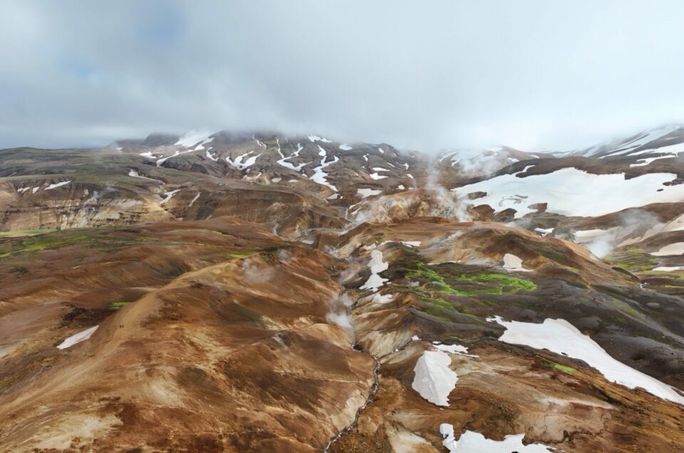 Photo drone Islande